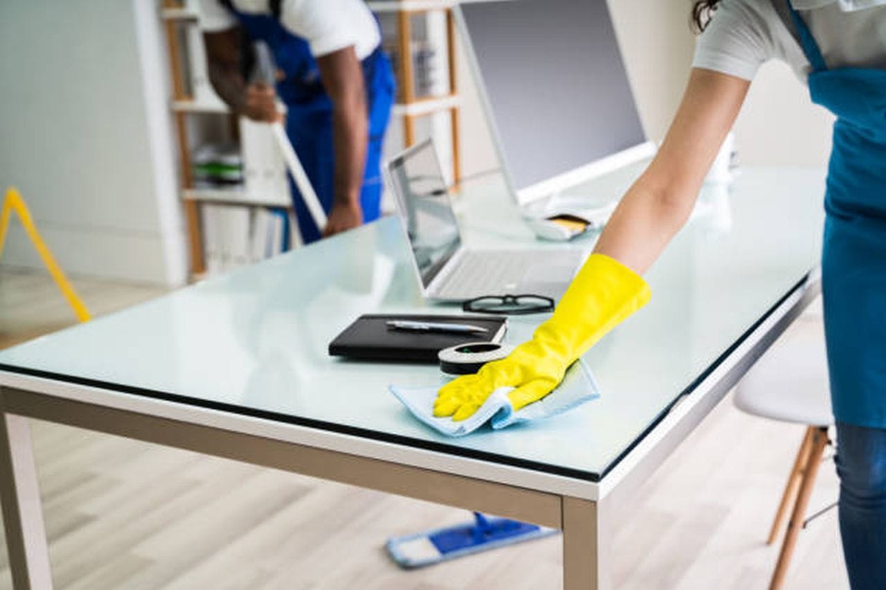 cleaning services in maintaining a safe work environment