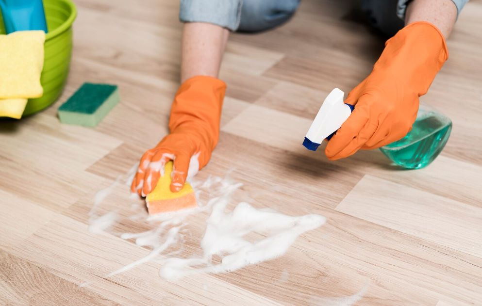 how to deep clean a house